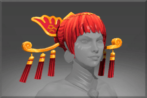 Headdress of the Ember Crane