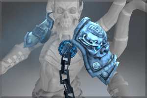 Inscribed Frozen Emperor's Guardian Lion